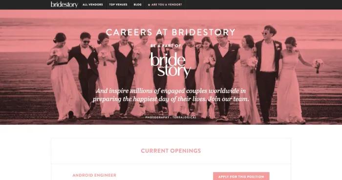 Bridestory - Career